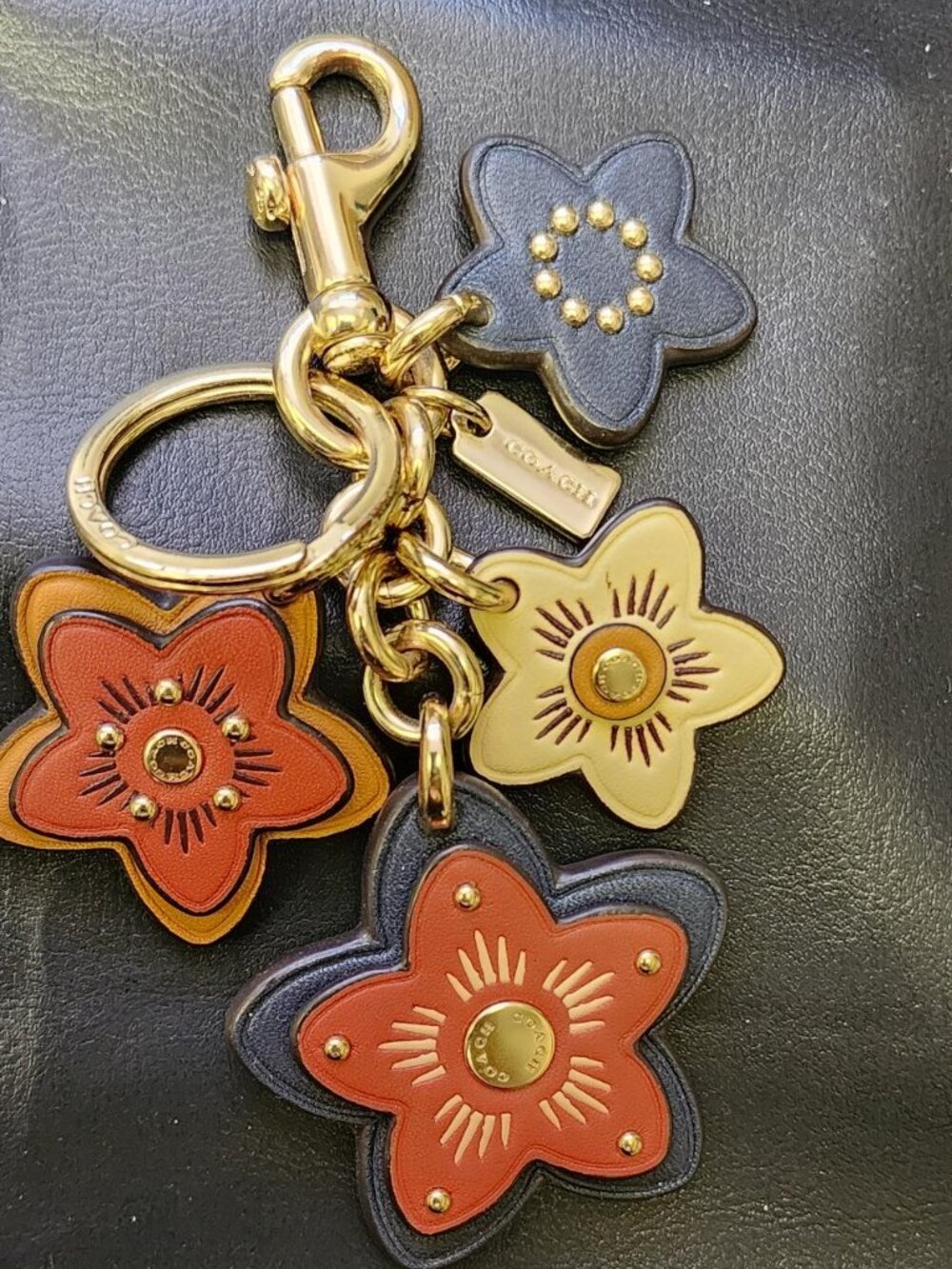 Coach Wildflowers Handbag / Keychain
